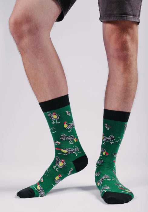 MEN SOCKS GOBBLE GOBBLE | Spencer Flynn