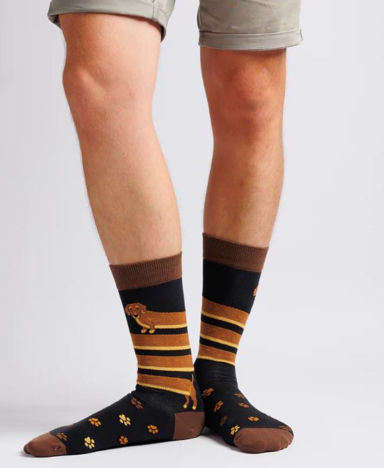 MENS SOCKS SPIRALLING SAUSAGES | Spencer Flynn