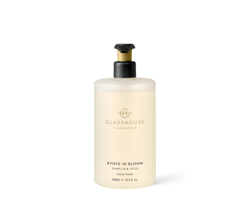 KYOTO IN BLOOM HAND WASH 450ML | GLASSHOUSE