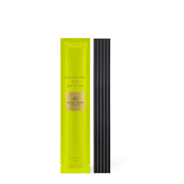 MONTEGO BAY RHYTHMS REPLACEMENT SCENT STEMS | GLASSHOUSE