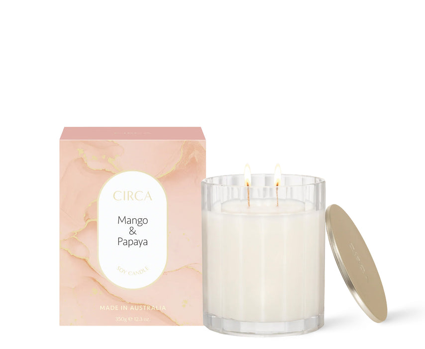 MANGO AND PAPAYA CANDLE 350G | CIRCA HOME