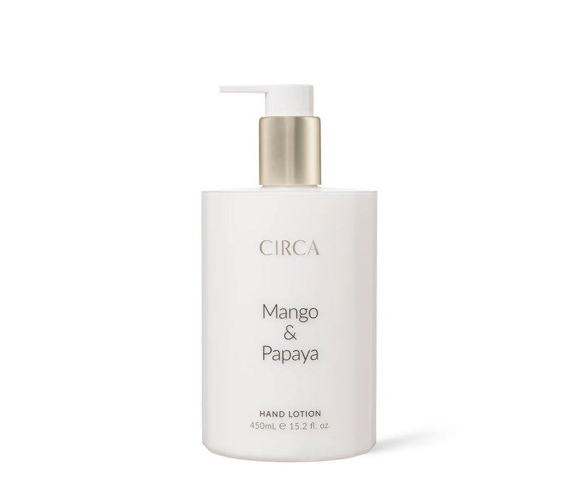 MANGO AND PAPAYA HAND LOTION 450ML | CIRCA HOME
