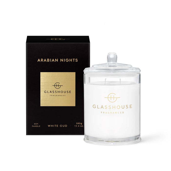 ARABIAN NIGHTS CANDLE 380G | GLASSHOUSE