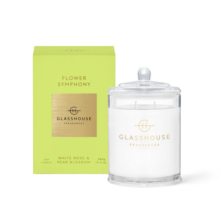 FLOWER SYMPHONY CANDLE 380G | GLASSHOUSE
