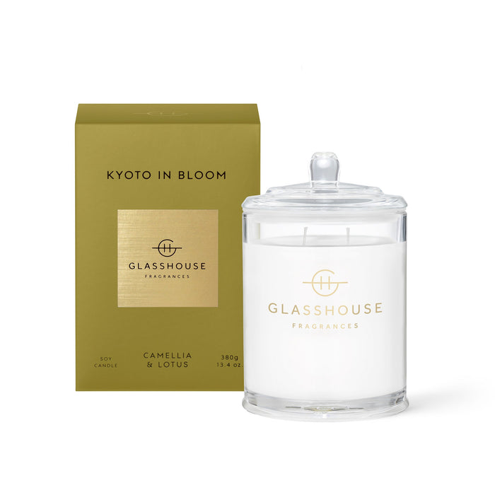 KYOTO IN BLOOM CANDLE 380G | GLASSHOUSE