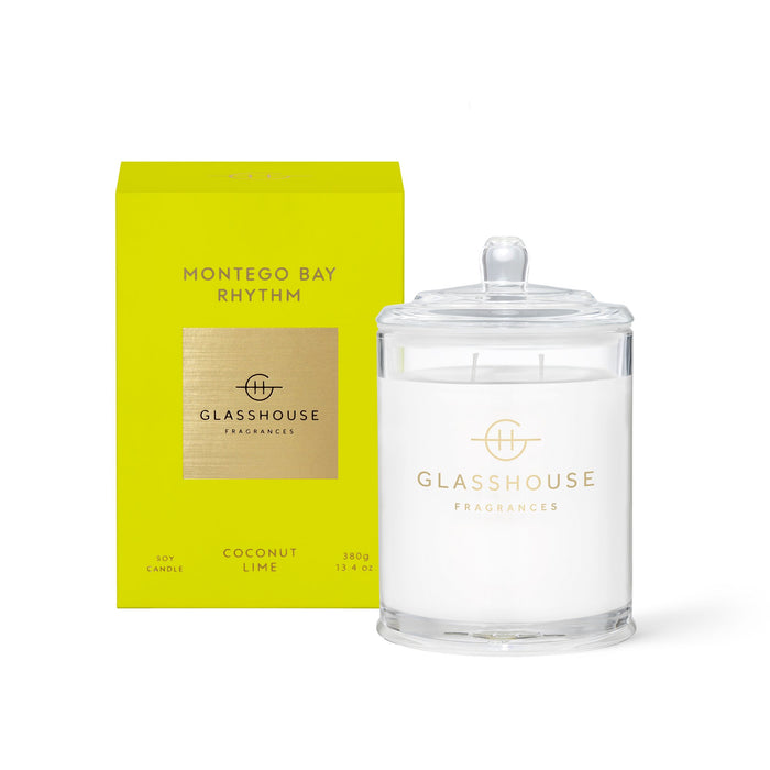 MONTEGO BAY RHYTHM CANDLE 380G | GLASSHOUSE