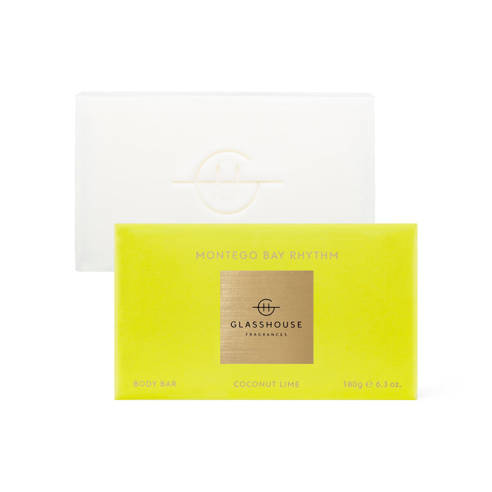 MONTEGO BAY RHYTHM BODY BAR 180G | GLASSHOUSE