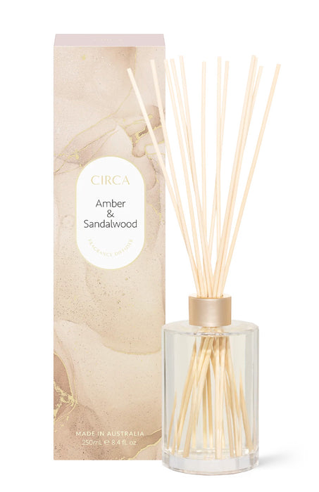 AMBER AND SANDALWOOD DIFFUSER 250ML | CIRCA HOME