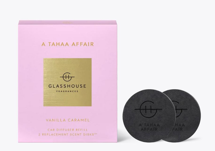 A TAHAA AFFAIR REPLACEMENT CAR DIFFUSER 2 DISCS | GLASSHOUSE