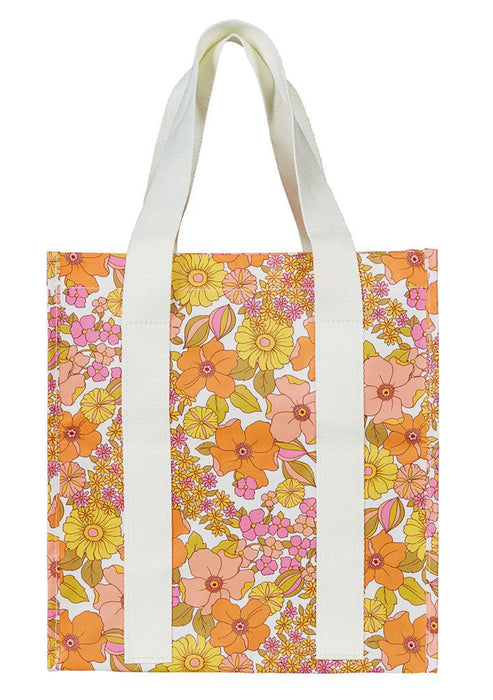 FLEUR FLORAL MARKET BAG | KOLLAB