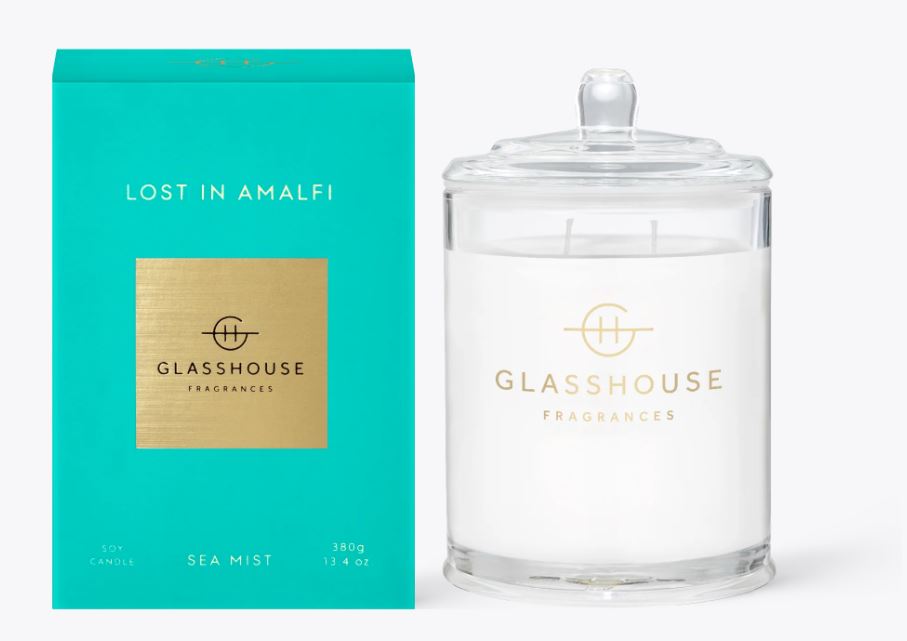 LOST IN AMALFI CANDLE 380G | GLASSHOUSE