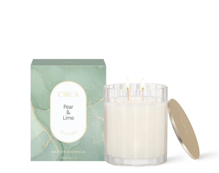 PEAR AND LIME CANDLE 350G | CIRCA HOME