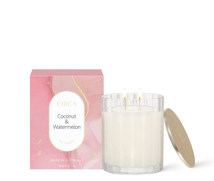 COCONUT AND WATERMELON CANDLE 350G | CIRCA HOME