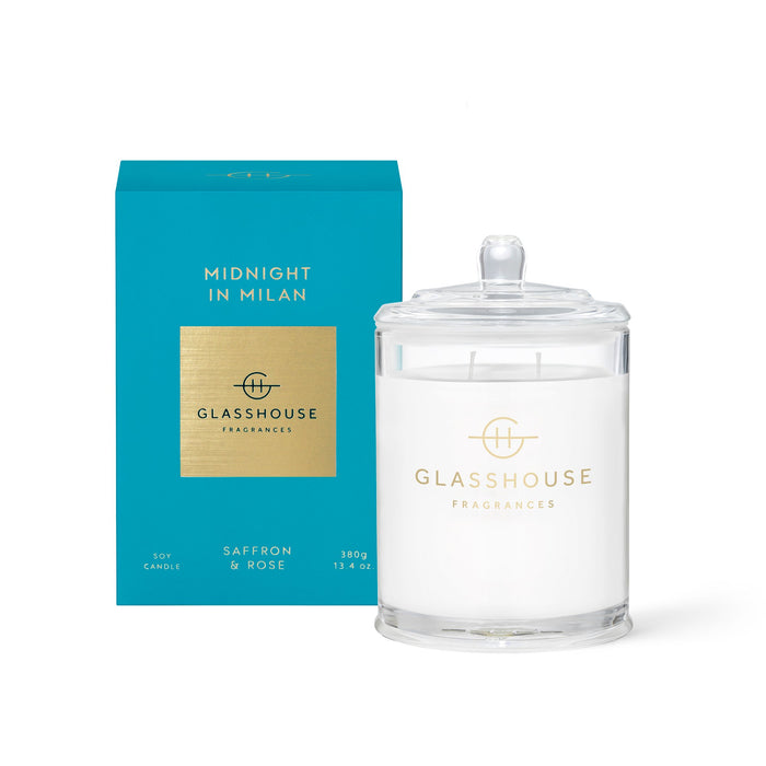 MIDNIGHT IN MILAN CANDLE 380G | GLASSHOUSE