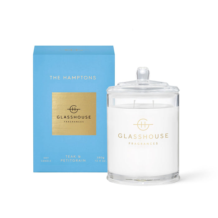 THE HAMPTONS CANDLE 380G | GLASSHOUSE