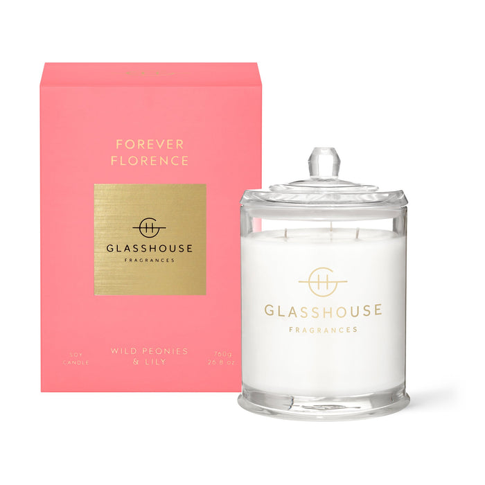 FOREVER FLORENCE CANDLE 760G | GLASSHOUSE